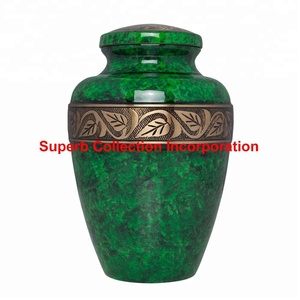 Urnes de cendres gravées en métal de luxe et nouveau design Urnes de crémation Urnes de crémation cendres et souvenirs Urnes de crémation - Product Image 2