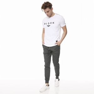 T-shirt imprimé surdimensionné pour homme, haut court, tissu de qualité, pas cher, nouvelle collection - Product Image 4