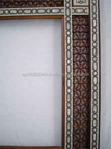 Balai serpillière à perles avec cadre de miroir, lot de 10 pièces, sautoir en bois - Product Image 5