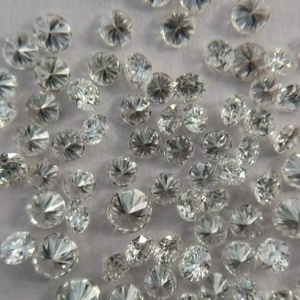 Perles de croissance en diamant poli, brillantes, en vrac, taille de G-H à 1.10mm, TCW, 1.15 CT, HPHT, CVD, pour chambre de laboratoire, 1.00 couleurs VS SI - Product Image 3