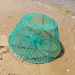 重载蟹笼螃蟹陷阱与焊接立杆水产养殖网
