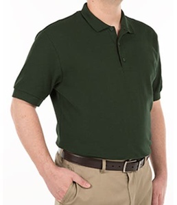 Tissu double piqué tricoté CVC 60/40 210 g/m² pour chemise, impression par sublimation de logo personnalisé, décontracté, grande taille, design vierge, uni - Product Image 1