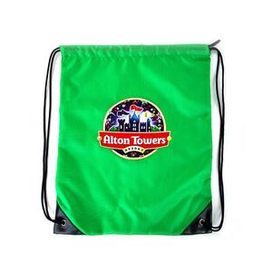 Custom Outdoor Sport Polyester Drawstring Bags Gym Waterproof Storage Nylon Drawstring Bag - Product Image 5