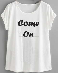 OEM Deep Neck Tri Blend T-Shirt Polyester Cotton <b>Viscose</b> Slogan Printed Plus Size Men's T-Shirt Wholesale Manufacturer Tirupur - Product Image 3