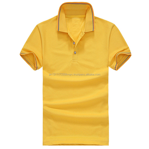 Polo de golf pour hommes 100 coton Polo vierge brodé de haute qualité Camisas Polyester hommes quantité col roulé personnalisé OEM Anti - Product Image 5
