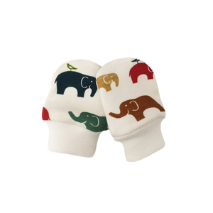 Mitaines en coton biologique personnalisées, vente en gros, pour bébés - Product Image 1