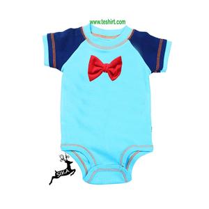 Le fabricant de coton biologique Tirupur's Comfortable Tri-Blend White Baby Romper Onesie Snap Button Wholesale Newborn Romper - Product Image 2