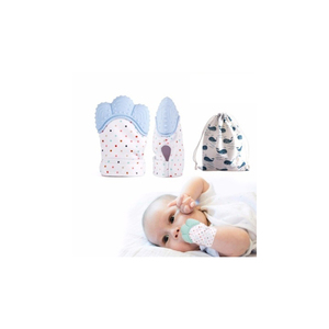 Nuevos productos Venta al por mayor GOTS certificado personalizado 100% algodón orgánico Manopla para bebé - Product Image 1