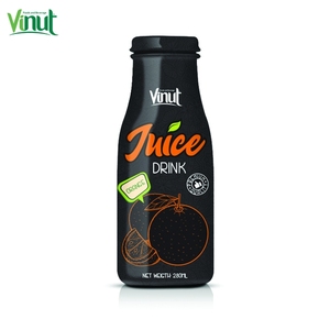 Flotteur en conserve Qualité supérieure 250ml Jus d'orange Boisson Production OEM Goût original 10% Brix 60% Pureté 0.25Kg 0.25 L - Product Image 6