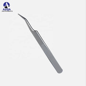 Pinzas de Acero Inoxidable con Punta Recta para Extensión de Pestañas, para Uso Profesional y Personal en Salones de Belleza - Product Image 2