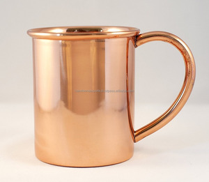 Tasse de mule en cuivre de conception classique pour boissons avantages de santé ayurvédiques tasses en cuivre décor à la maison tasse de mule de cocktail de table personnalisée - Product Image 1