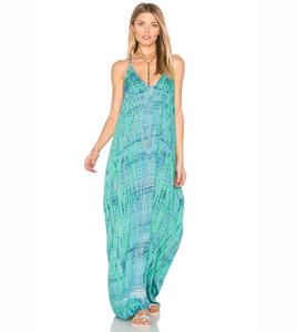 2021ใหม่แฟชั่นฤดูร้อนของสาวๆสวมผูกและย้อมยาวเซ็กซี่ปาเก็ตตี้ชุด - Product Image 1