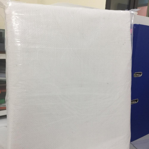Bâche de construction en HDPE, avec traitement aux UV, bleu-orange, standard européen, vente en gros - Product Image 1