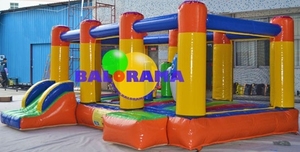 Parque infantil pingüino castillo inflable divertido gorila para niños - Product Image 4