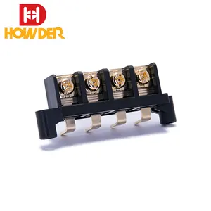 11mm mounting ears closed barrier terminal block