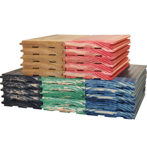 Hermoso tinte penetrado Hinoki Cypress Madera maciza Madera/Madera para pisos de madera - Product Image 2