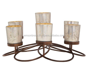 Bougeoir de travail en rouleau de fer de meilleure conception fait à la main - Product Image 4