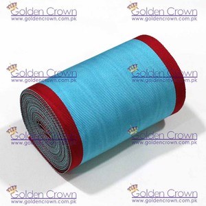 Ruban Moire Maçonnique Rouge Et Bleu Ciel Pakistan Moire Ruban - Product Image 4