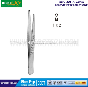 Juego de pinzas de acero inoxidable orcep/REVES 2x3 eeeeth - Product Image 2