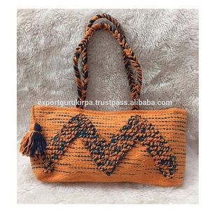 Sac à main personnalisé de soirée pour dame Sac de messager brodé avec motif de fil Sac à bandoulière - Product Image 3