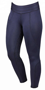 Custom Size <b>Leather</b> Equestrian Breeches Wholesale Price Silicon Riding Tights Manufactured by Supplier - Product Image 3