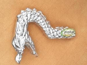 Beautiful and Designer Cast Aluminium Dragon Shape <b>Handle</b> for <b>Walking</b> <b>Sticks</b> and Umbrellas - Product Image 6