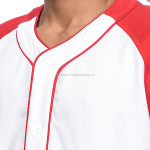 Uniformes de Béisbol Personalizables para Equipos Adultos, Ropa Deportiva Cómoda de Manga Corta, Diseño de Logotipo Único, Tallas Grandes, Transpirable, 100% - Product Image 3