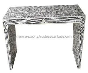 Mesa de Consol U con incrustaciones de hueso - Product Image 1