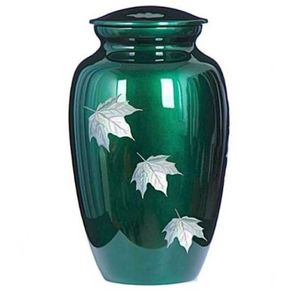 Urnes de crémation en métal noir platine, laiton/aluminium, pour adultes, cendres de funérailles humaine, Style américain/européen - Product Image 2