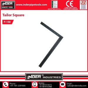 Outil de coupe de tailleur de ruban à mesurer en aluminium carré personnalisé imprimé des deux côtés au prix de gros de qualité bricolage - Product Image 2