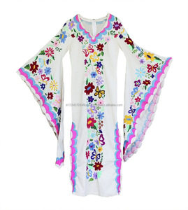 Traditional Mexican Wedding Dress - High Quality & Embroidered