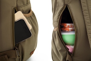 Sac à dos en toile pour caméra, sac à dos imperméable pour appareil photo, sac de voyage et pour appareil photo, OD-0009 - Product Image 6