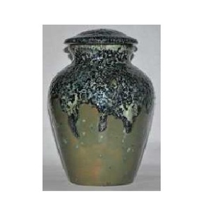 Classic <b>Memorial</b> Tear Erupt Pets <b>Keepsake</b> Cremation Urns for Cats/Dogs Funeral Ashes Metal Brass/Aluminum - Product Image 6