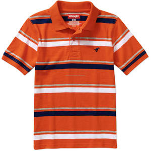 Classic Fit White Patch <b>Red</b> Polo Shirt with Athletic Collar Soft Cotton Fabrication - Product Image 5