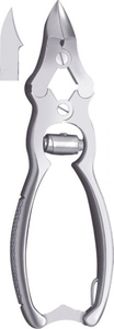 Professional Cantilever Podiatry Instrument Toe <b>Nail</b> Nippers Cutters <b>Clippers</b> Chiropody Use Stainless Steel Sharp Cutter Natural - Product Image 2