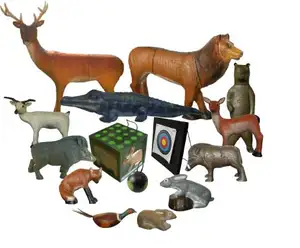 도매 새로운 디자인 3D 양궁 거품 동물 대상 키트 촬영