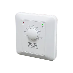 Uriel Dial Electric Room Floor Heating Thermostat (Temperature Controller) FC-2A for Heating Film or Cable