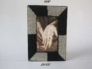 Marco de fotos de alta calidad con cuentas de vidrio, diferentes colores disponibles, marco de fotos, cuentas de vidrio, regalo para mujeres - Product Image 5