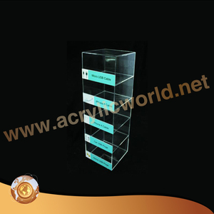 Soporte acrílico para teléfono móvil, Vitrina con luces led - Product Image 5