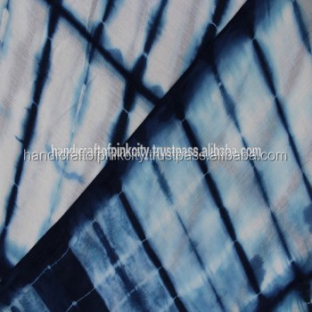 Tye и окрашенная ткань, мягкая хлопковая ткань shibori