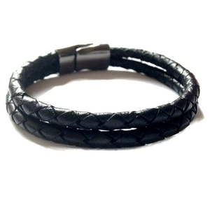 <b>Mens</b> leather bracelet for him <b>Mens</b> - Product Image 1