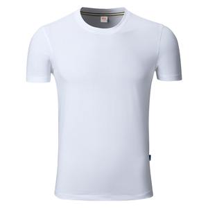 100% coton Polyester couleur blanche marque privée vêtements pour hommes t-shirts à vendre à manches courtes coupe régulière été hommes t-shirts - Product Image 1