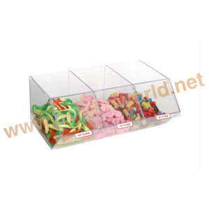 Perspex personalizado, contenedor de acrílico transparente apilable para dulces - Product Image 4