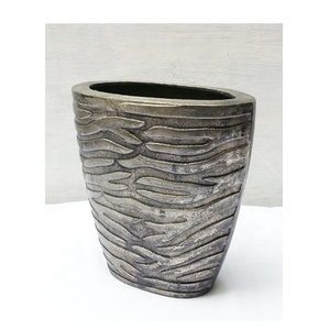 VASE à fleurs en métal de luxe de haute qualité/grand VASE en métal/VASE de décoration pour mariage décoration de jardin - Product Image 2