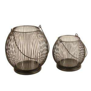 Lanterne à bougie chauffe-plat en fil métallique pour la décoration de mariage de bureau à domicile pour les fêtes de Noël - Product Image 4