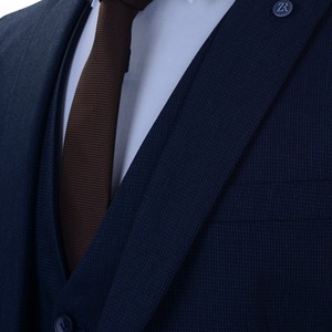 Traje de hombre ajustado de tres piezas de negocios profesional de calidad turca traje de novio traje de hombre vestido de boda - Product Image 2