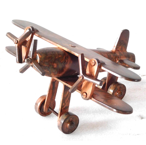 Hélicoptère décoratif en métal lourd de conception antique en fonte sous pression avec une longue durée de vie - Product Image 5