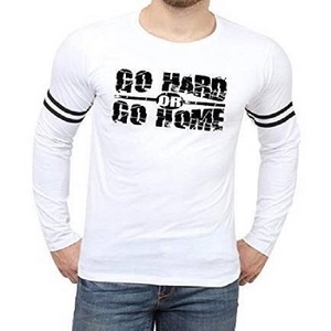 custom oem fully screen printed <b>tshirts</b> on front, back and <b>sleeves</b> - Product Image 1