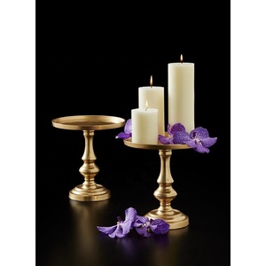 Golden <b>Pillar</b> <b>Candle</b> Holders Decorated Metal <b>Candle</b> Stand for Home & Wedding Dinning Table Decor <b>Candle</b> <b>Pillar</b> - Product Image 1