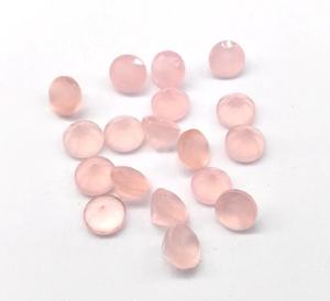 Bijoux à bricoler soi-même de qualité AAA 10mm calcédoine rose naturelle pierres rondes à facettes d'un fournisseur vérifié au coût d'usine - Product Image 3